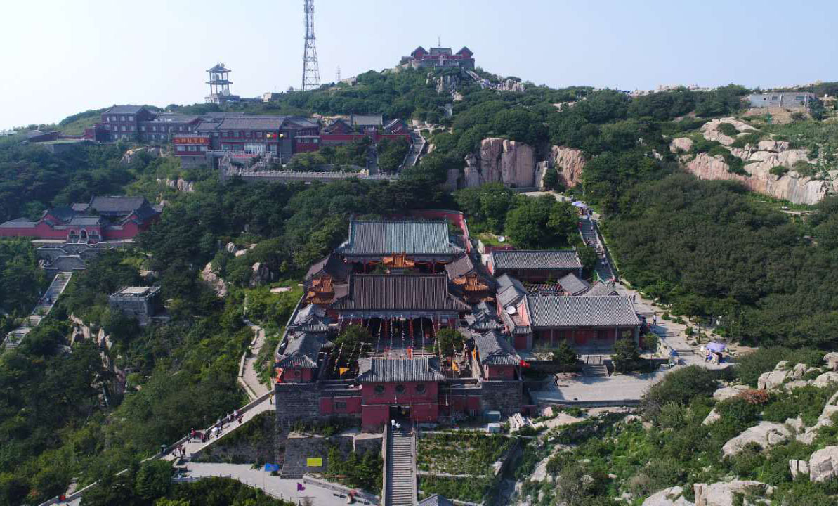 泰山岱顶碧霞祠